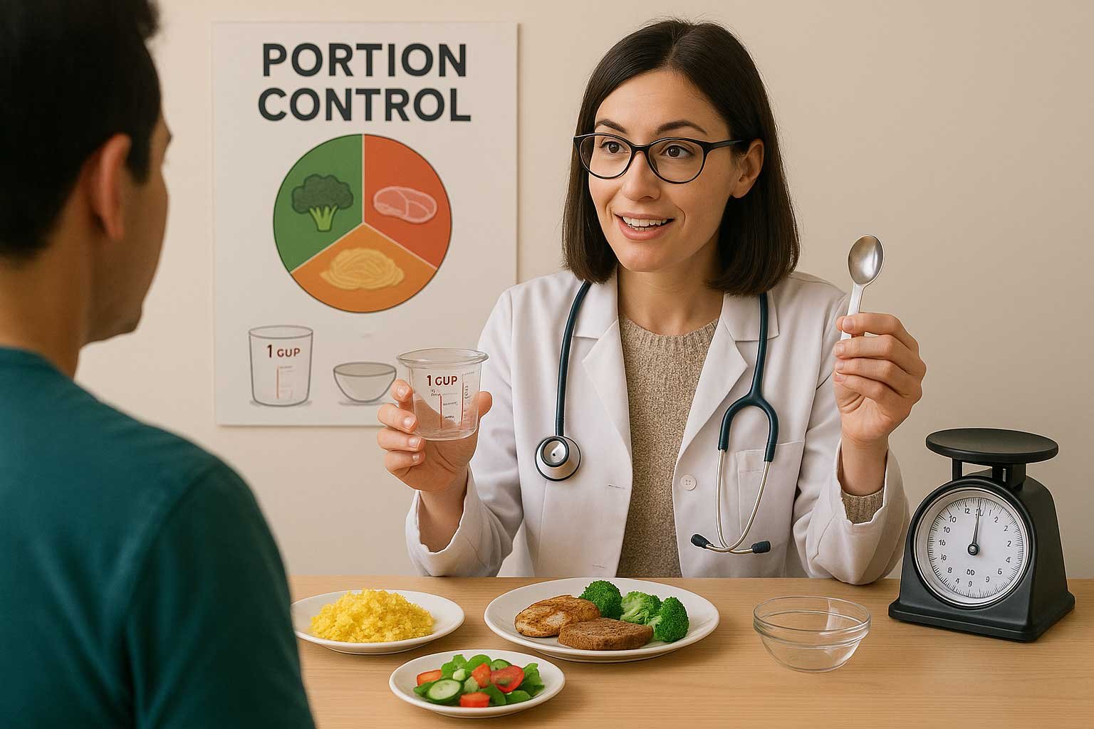 Importance of Portion Control in Weight Management | Best Dietician in Delhi Importance of Portion Control in Weight Management