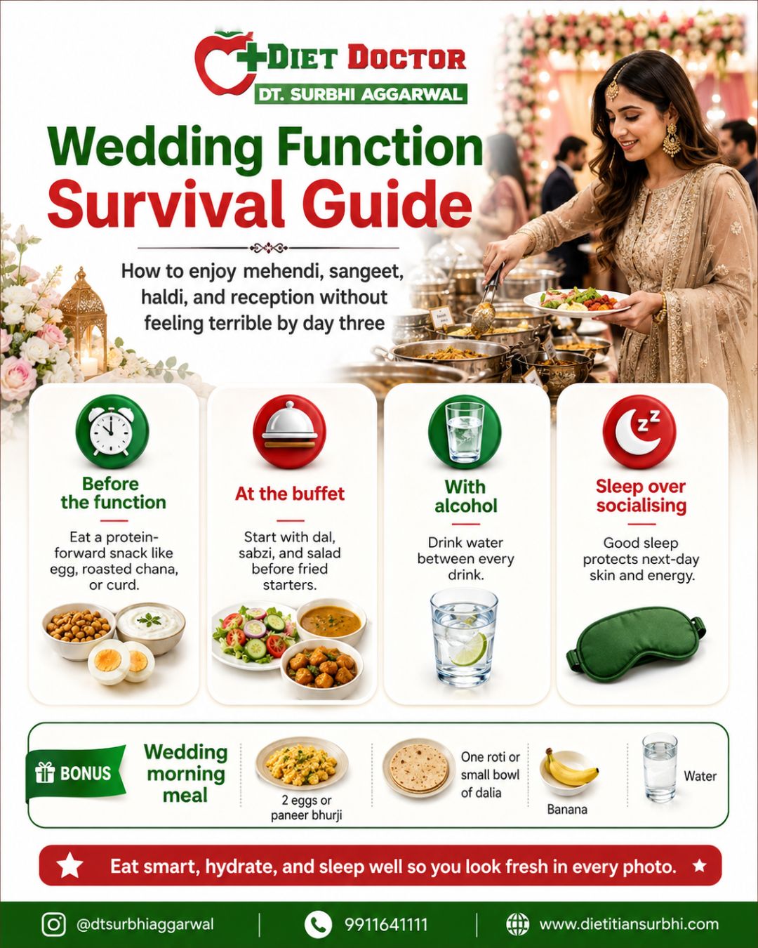 Wedding function survival guide