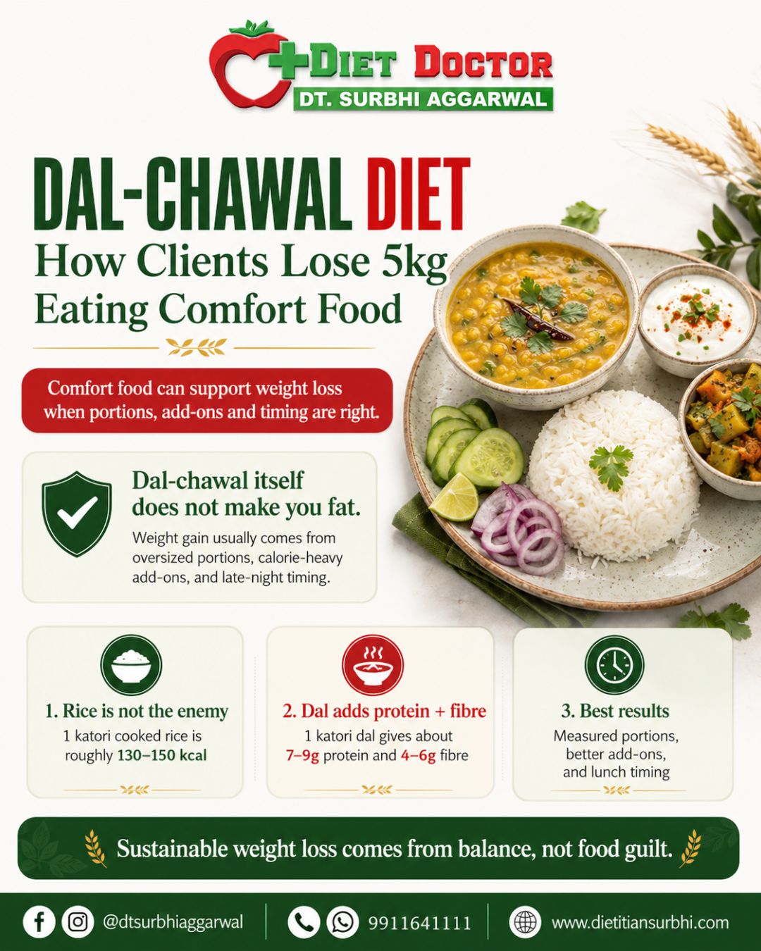 Dal chawal diet